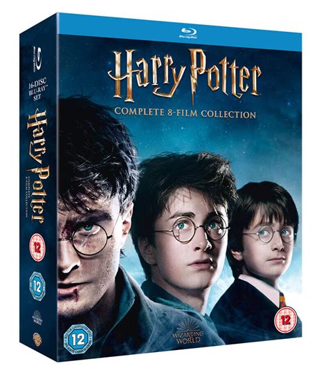 harry potter blu ray disc set