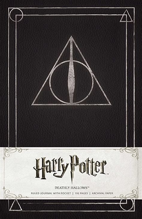 harry potter deathly hallows hardcover ruled journal PDF