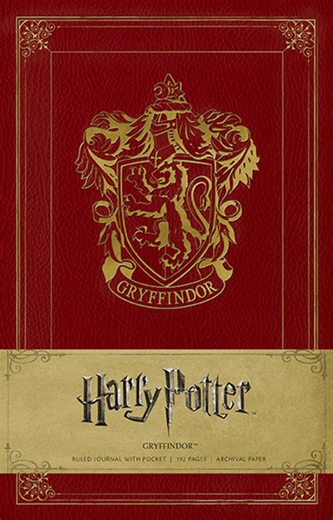 harry potter gryffindor hardcover ruled journal PDF