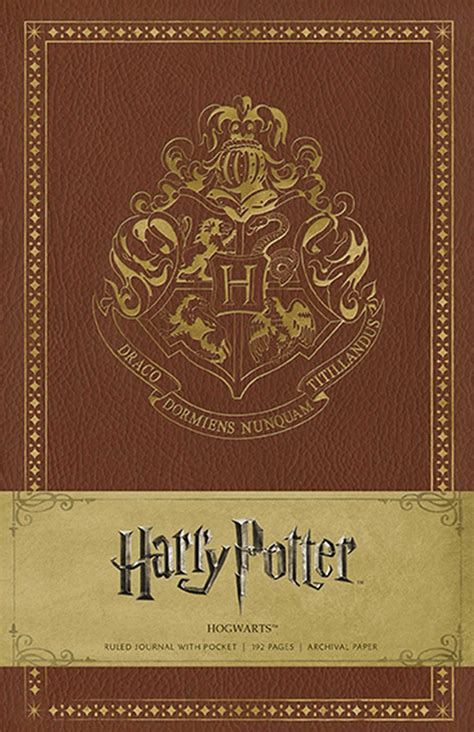 harry potter hogwarts hardcover ruled journal Epub