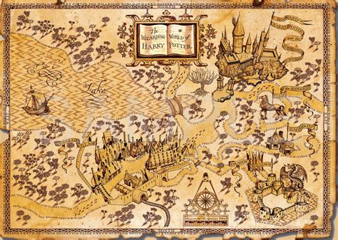 harry potter world map