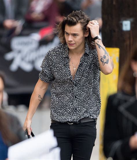 harry styles in shirt