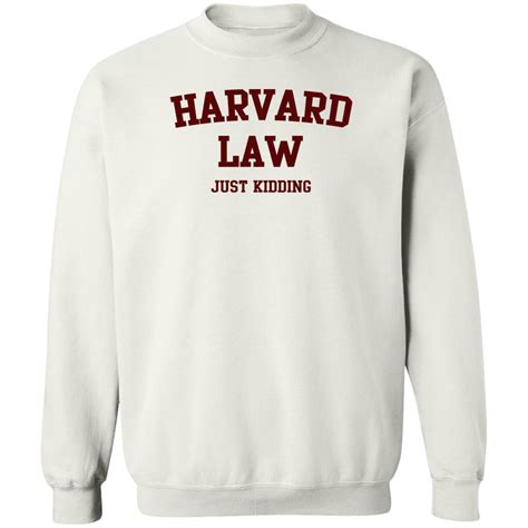 harvard law sweatshirt