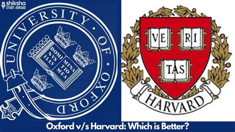 harvard university vs oxford university