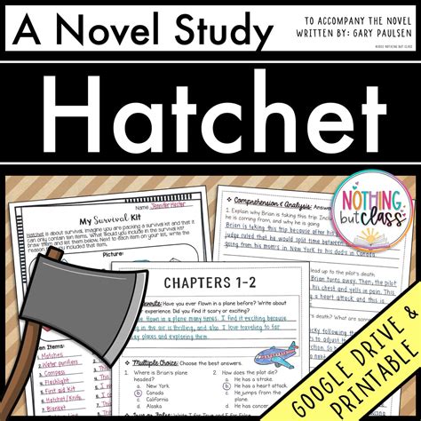 hatchet novel study guide answers Epub