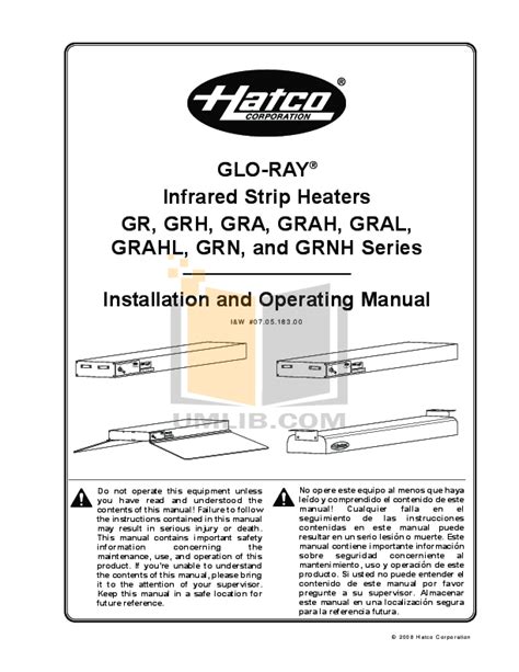 hatco grn 42 owners manual Reader