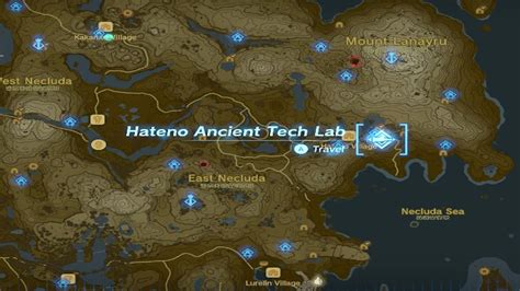 Hateno Ancient Tech Lab Walkthrough