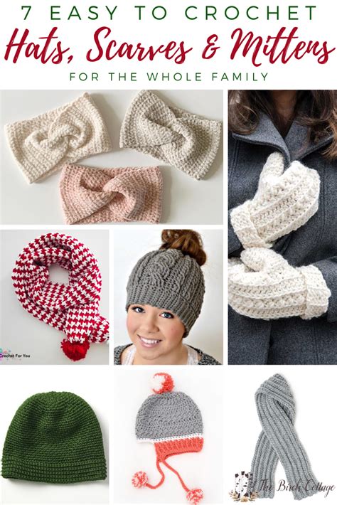 hats scarves and mittens for the family PDF