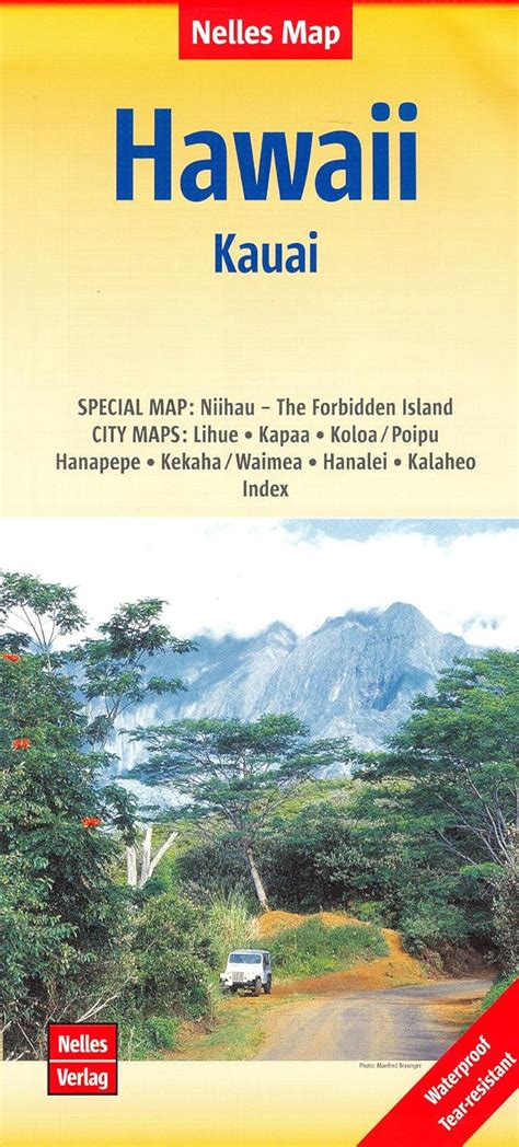 hawaii kauai and niihau 1150 000 travel map with street plans nelles Doc