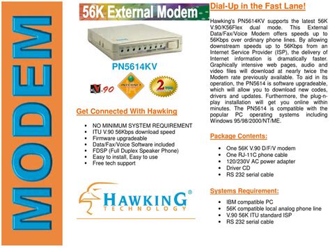 hawking pn5614kv owners manual PDF