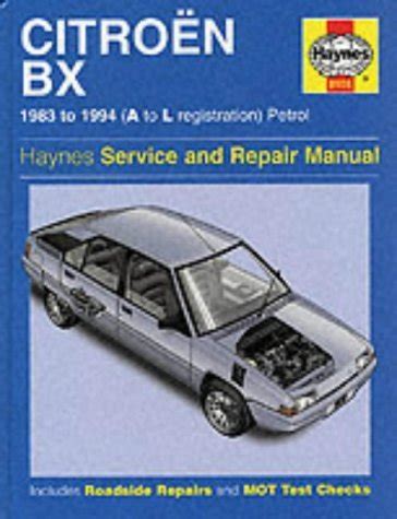 haynes bx citroen repair manual Doc