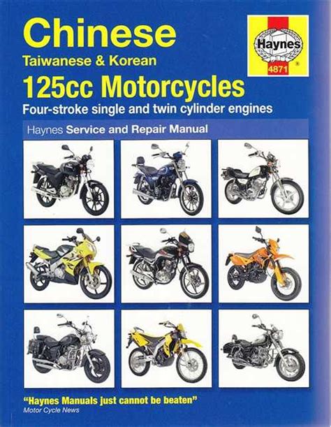 haynes chinese taiwanese korean 125cc motorcycles PDF