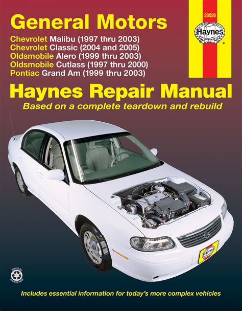 haynes manual 2003 chevy malibu PDF