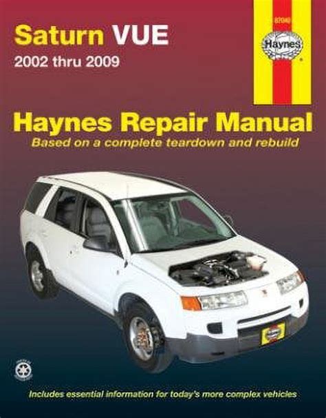 haynes manual saturn vue Doc