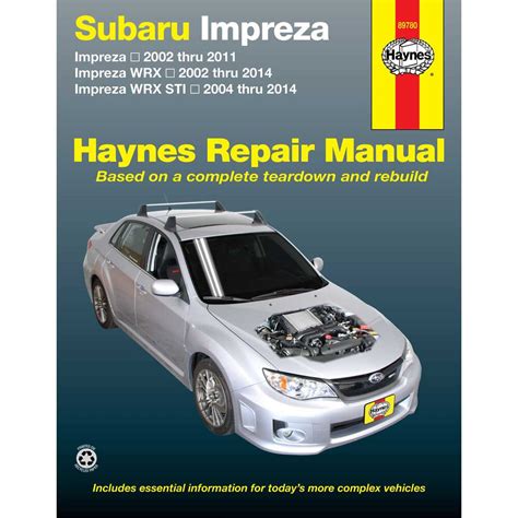 haynes manual subaru impreza wrx PDF