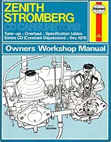 haynes owners workshop manual zenith stromberg cd carburetors Kindle Editon