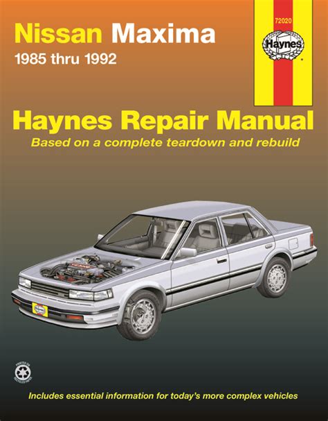 haynes repair manual 1985 nissan maxima ebook Epub