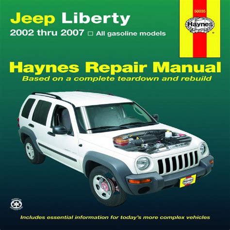 haynes repair manual 2008 jeep liberty Epub