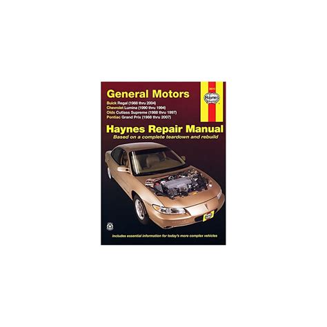 haynes repair manual buick regal 1983 free ebook Kindle Editon