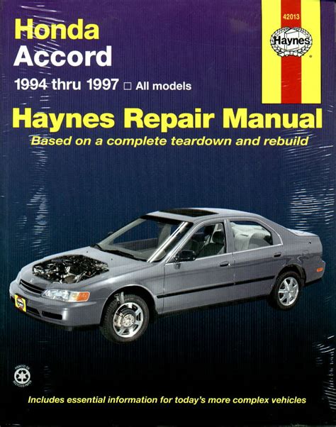 haynes repair manual honda accord 2007 pdf Epub