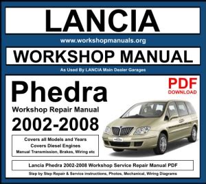 haynes repair manual lancia phedra Reader