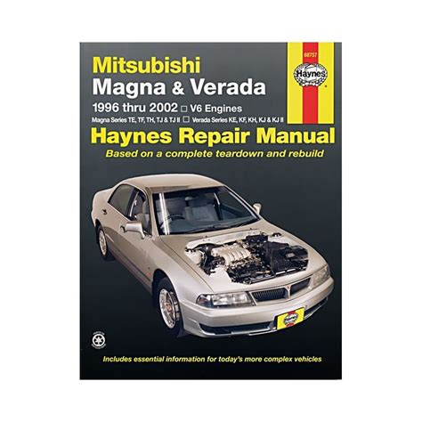 haynes repair manual mitsubishi verada Ebook Kindle Editon