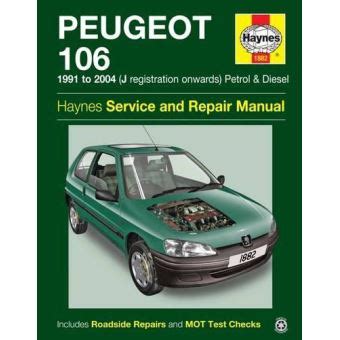 haynes repair manual peugeot 106 1 1 PDF