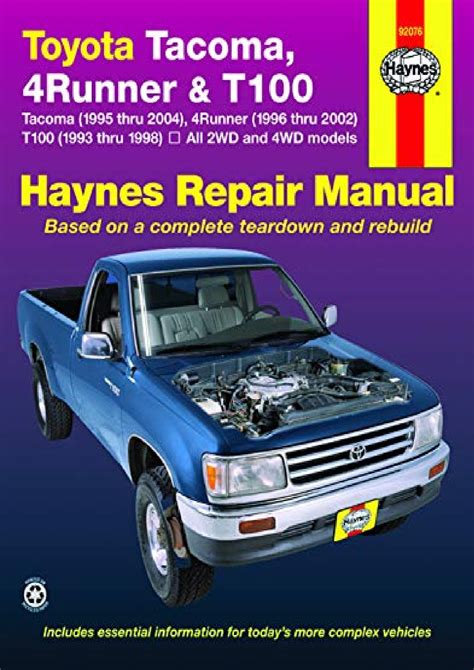 haynes repair manual toyota t100 Doc