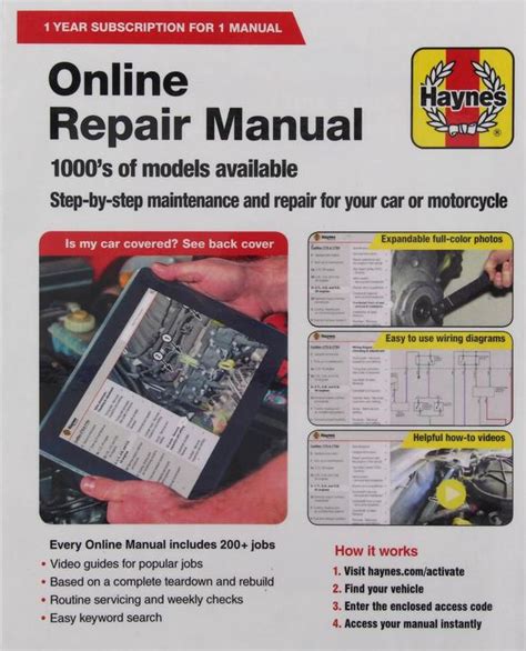 haynes service and repair manuals free download Ebook Kindle Editon