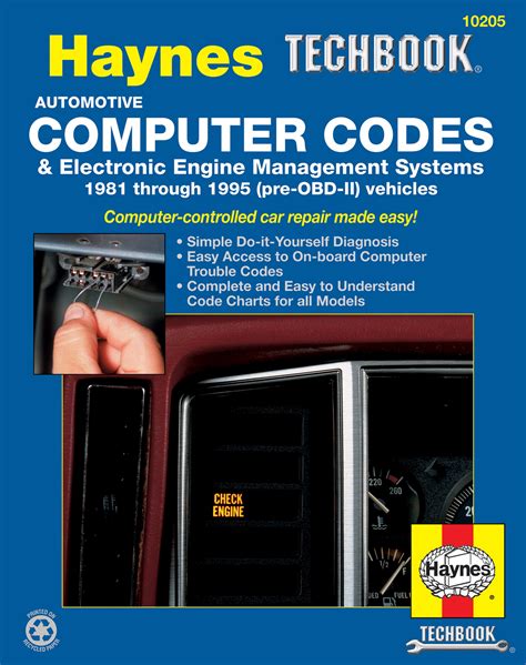 haynes technical manual automotive computer codes PDF