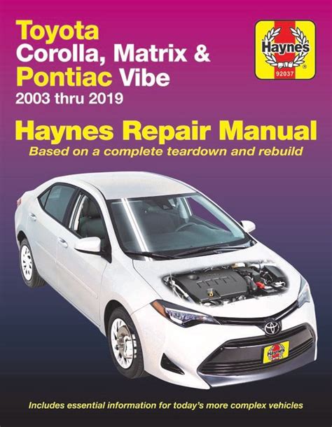 haynes toyota corolla repair manual torrents Ebook Doc