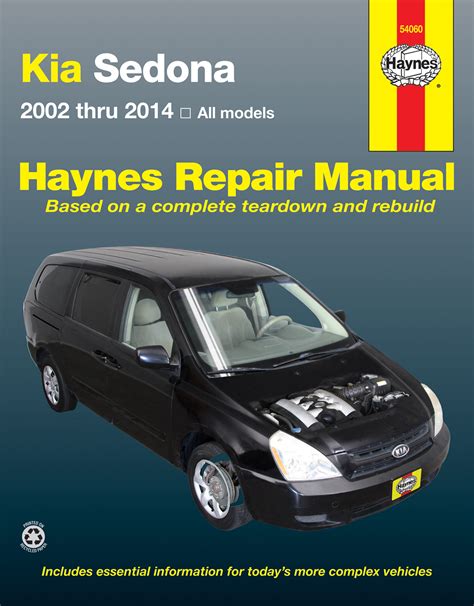 haynes workshop manual kia sedona 2004 Epub