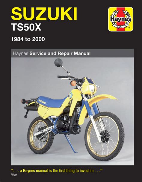 haynes-manual-suzuki-ts50x Ebook PDF