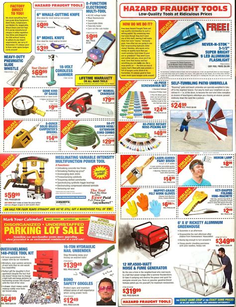 Hazard Fraught Tools Catalog