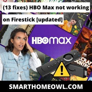 hbo max not working on firestick