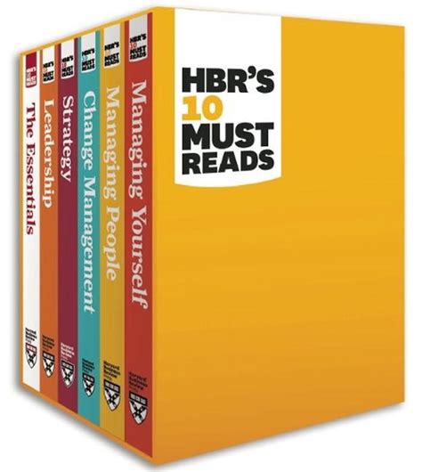 hbr’s 10 must reads boxed set 6 books hbr’s 10 must reads PDF