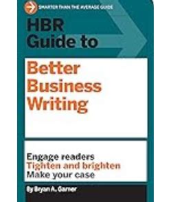 hbr guide to better business writing hbr guide series Epub