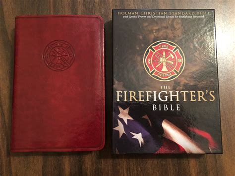 hcsb firefighters bible red leathertouch Kindle Editon