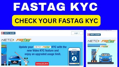 hdfc fastag kyc kaise kare