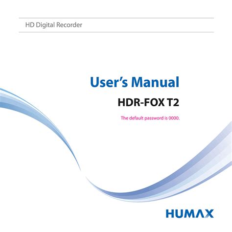 hdr fox t2 user manual PDF