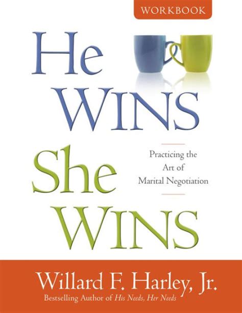 he wins she wins workbook practicing the art of marital negotiation Doc