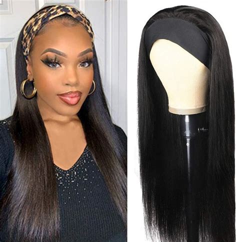 headband wigs real hair