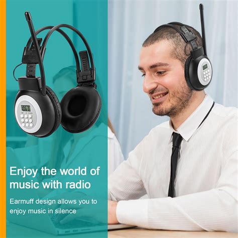 headphones with radio for mowing