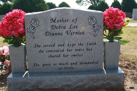 headstone for mom