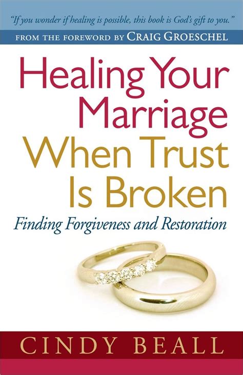 healing your marriage when trust is broken finding forgiveness and restoration Doc