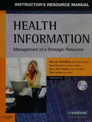 health information technology instructors resource manual Epub