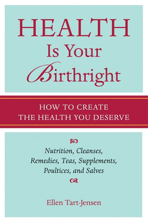 health is your birthright how to create the health you deserve PDF