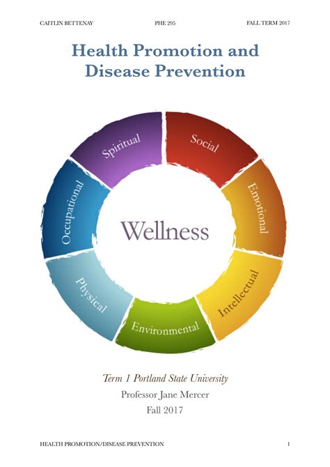 health promotion and disease prevention are the foundation of pdf PDF