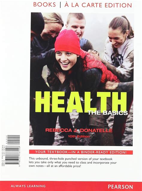 health the basics donatelle 10th edition Reader