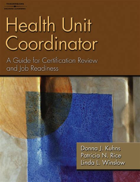 health unit coordinator exam study guide Epub